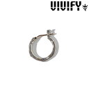 VIVIFY(ヴィヴィファイ)(ビビファイ) K18goldpost HammeredHoop Pierce(M)w/gold【オーダーメイド受注生産】【キャン...