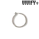 ビビファイ ピアス メンズ VIVIFY(ヴィヴィファイ)(ビビファイ) Hoop Pierce（XL）【オーダーメイド受注生産】【キャンセル不可】【VIVIFY フープピアス】【VFP-183】【シルバー】