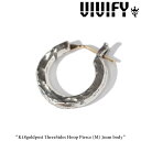 VIVIFY(ヴィヴィファイ)(ビビファイ) K18goldpost ThreeSidesHoop Pierce(M)3mm body【オーダーメイド受注生産】...