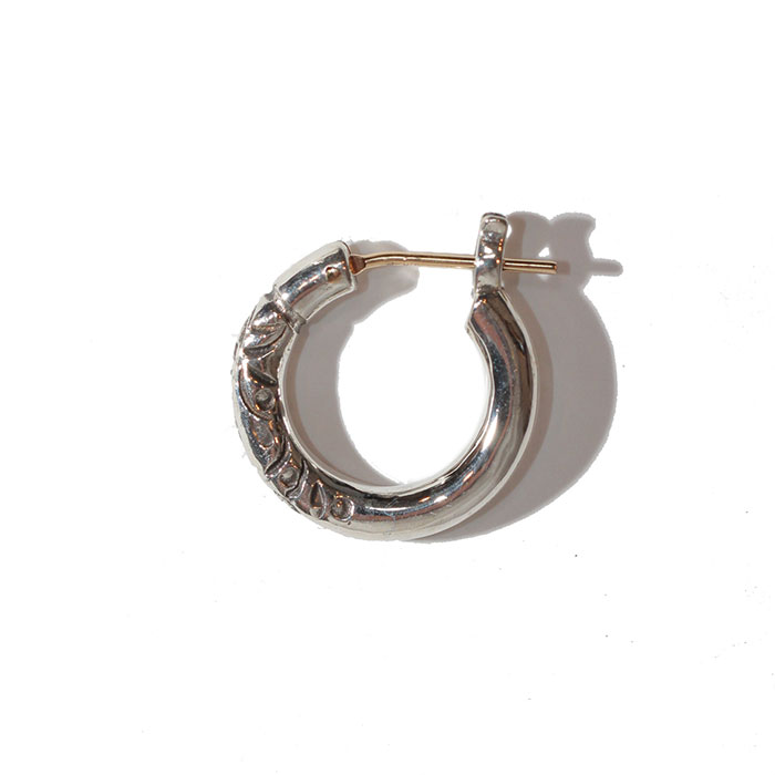 VIVIFY(ヴィヴィファイ)(ビビファイ) K18goldpost ArabesupueHoop Pierce（M）3mm ...
