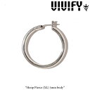 VIVIFY(ヴィヴィファイ)(ビビファイ) Hoop Pierce(XL)3mm body【オーダーメイド受注生産】【キャンセル不可】【VIVIFY ピアス】...