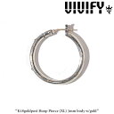 VIVIFY(ヴィヴィファイ)(ビビファイ)K18goldpost Hoop Pierce(XL)3mm body w/gold【オーダーメイド受注生産】【キャ...