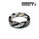 VIVIFY(ヴィヴィファイ)Twist & Press Ring(Silver x Copper)【オーダーメイド 受注生産】【キャンセル不可】【VFR-10...