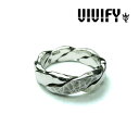 VIVIFY(ヴィヴィファイ)Twist & Press Ring(Silver x Silver)【オーダーメイド 受注生産】【キャンセル不可】【送料無料】【...