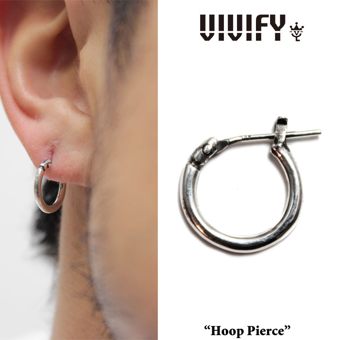 VIVIFY(ヴィヴィファイ)(ビビファイ)Hoop Pierce(S)【フープ ピアス】【シルバー】【VFP-096】【即発送可能】