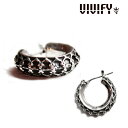 ビビファイ ピアス メンズ VIVIFY(ヴィヴィファイ）Crown Hoop Pierce【オーダーメイド受注生産】【キャンセル不可】【VIVIFY ピアス】【シルバー ゴールド】【VFP-095】