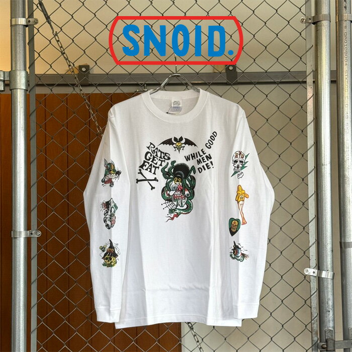 SNOID (���Υ���)RAT DIE L/S T-shirts�ڥ��󥰥� ... 