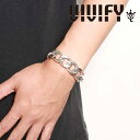 VIVIFY(ヴィヴィファイ)(ビビファイ)Seamless Huge Cavalry Chain Bracelet w/gold【VIVIFY ブレスレット】...