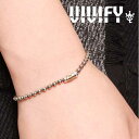 VIVIFY(ヴィヴィファイ)(ビビファイ)Ball Chain Bracelet w/k18gold【VIVIFY ブレスレット】【VFB-204】【オーダー...