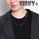 VIVIFY(ヴィヴィファイ)(ビビファイ)Hallmarks Clasp Chain 2.0 (50cm) /4C(4面カット)【VIVIFY ネックレス】【VFC-034】【オーダーメイド ハンドメイド 受注生産】【キャンセル不可】