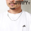 VIVIFY(ヴィヴィファイ)(ビビファイ)Hallmarks Clasp Chain 2.8 (50cm) /4C(4面カット)【VIVIFY ネックレス】【VFC-038】【オーダーメイド ハンドメイド 受注生産】【キャンセル不可】