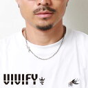 VIVIFY(ヴィヴィファイ)(ビビファイ)Hallmarks Clasp Chain 3.4 (45cm)【VIVIFY ネックレス】【VFC-039】【オーダーメイド ハンドメイド 受注生産】【キャンセル不可】