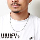 VIVIFY(ヴィヴィファイ)(ビビファイ)Hallmarks Clasp Chain 3.4 (50cm) /4C(4面カット)【VIVIFY ネックレス】【VFC-042】【オーダーメイド ハンドメイド 受注生産】【キャンセル不可】