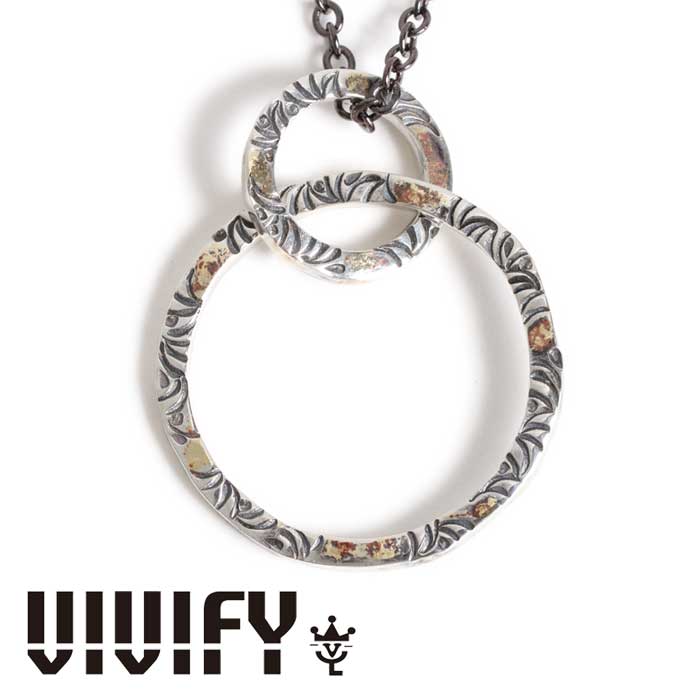 Rakuten - VIVIFY(ヴィヴィファイ)(ビビファイ)Side Arabesque Twin Link Glasses Holder Necklace(L)w/gold【VIVIFY ネックレス】【VFN-318】【オーダーメイド ハンドメイド 受注生産】【キャンセル不可】