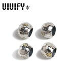 VIVIFY(ヴィヴィファイ)(ビビファイ)Solid Silver Beads /Large Ball w/gold【VIVIFY ペンダントヘッド】【VFO-119bp】【オーダーメイド ハンドメイド 受注生産】【キャンセル不可】