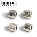 VIVIFY(ヴィヴィファイ)(ビビファイ)Solid Silver Beads /Small Cylinder w/gold【VIVIFY ビーズ ペンダントヘッド】【VFO-125bp】【オーダーメイド ハンドメイド 受注生産】【キャンセル不可】