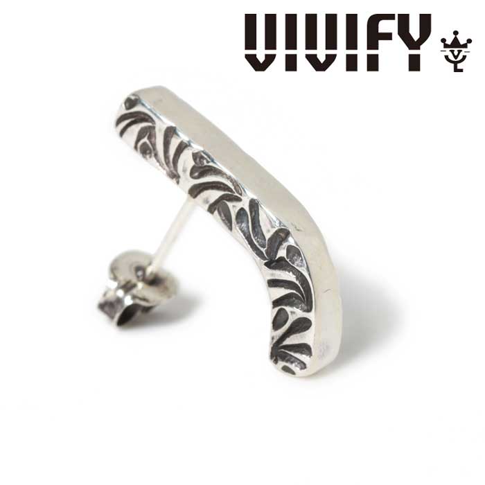 VIVIFY(ヴィヴィファイ)(ビビファイ)Side Arabesque Bent Bar Pierce【VIVIFY ピアス】【VFP-301】【オーダーメイド ハンドメイド 受注生産】【キャンセル不可】
