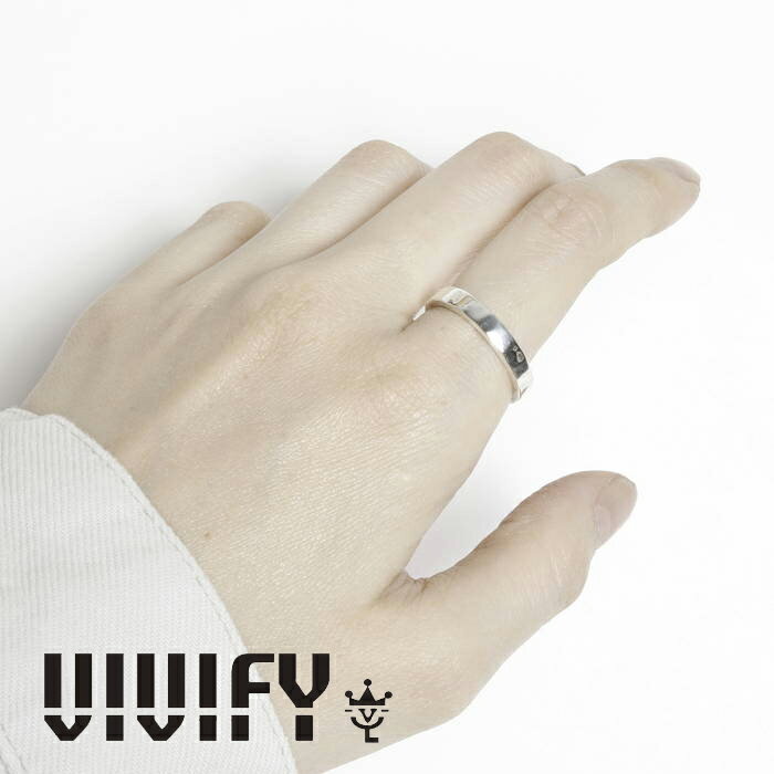 VIVIFY(ե)(ӥӥե)Back Hallmarks Ring/Mirror finish/NarrowVIVIFY ...