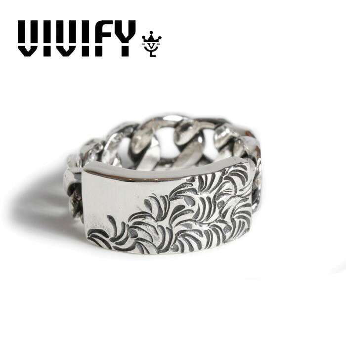 樂天商城 - VIVIFY(ヴィヴィファイ)(ビビファイ)Arabesque Back Hallmarks ID Ring【VIVIFY リング】【VFR-156】【オーダーメイド ハンドメイド 受注生産】【キャンセル不可】