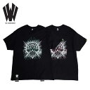 W + by VIRGOwearworks (ヴァルゴウェアワークス) Cyber face SSPT【半袖Tシャツ】【W-SSPT-07】【2025 SPRING & SUMMER】【お取り寄せ商品 キャンセル不可】【VIRGOwearworks ヴァルゴウエアワークス バルゴ】