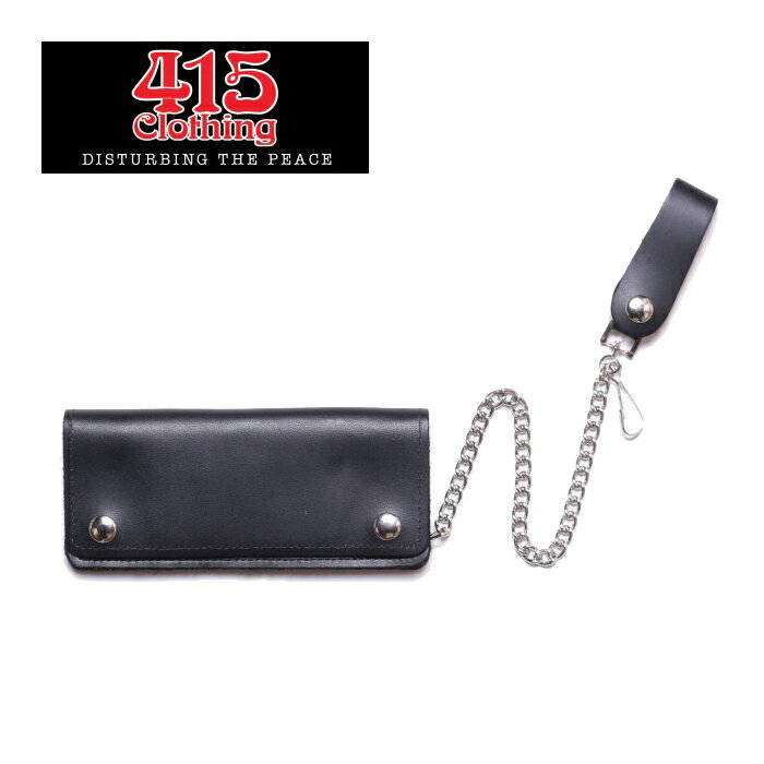 B, C, D, G, J, L, S, T, Z - 【数量限定再入荷】415 CLOTHING CLASSIC CHAIN WALLET チェーンレザーウォレット・8