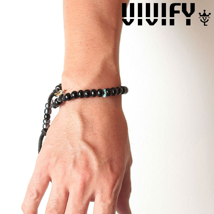 ビビファイ ブレスレット メンズ VIVIFY(ヴィヴィファイ)(ビビファイ)GoodLuck WhiteHerts Bracelet【VIVIFY ブレスレット】【VFB-050】【オーダーメイド 受注生産】【キャンセル不可】