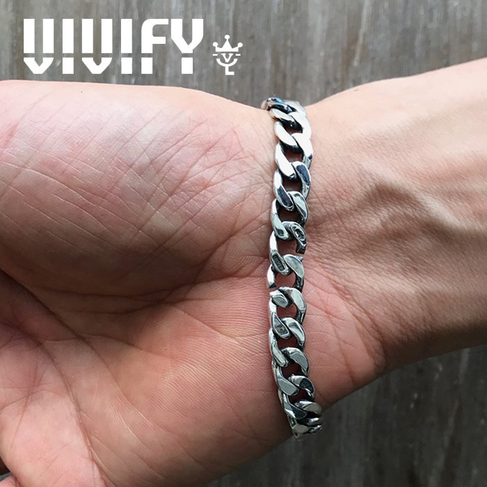 VIVIFY(ヴィヴィファイ)(ビビファイ)Seamless CavalryChainBracelet【VIVIFY ブレスレット】【メンズ レディース】【VFB-172】【オーダーメイド ハンドメイド 受注生産】【キャンセル不可】