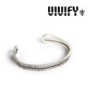 VIVIFY(ヴィヴィファイ)(ビビファイ)Loopin' Bangle/ Hammered finish【VIVIFY バングル】【メンズ レディース】【VFB-194】【オーダーメイド ハンドメイド 受注生産】【キャンセル不可】