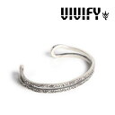 VIVIFY(ヴィヴィファイ)(ビビファイ)Loopin' Bangle/ Arabesque【VIVIFY バングル】【メンズ レディース】【VFB-196】【オーダーメイド ハンドメイド 受注生産】【キャンセル不可】