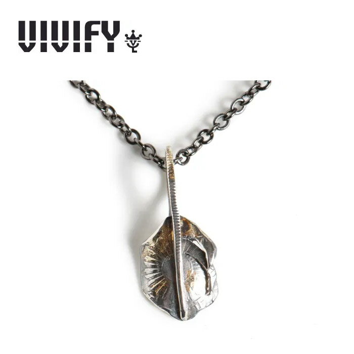 Rakuten - VIVIFY(ヴィヴィファイ)(ビビファイ)Phoenix 50 Sen Coin Feather Necklace w/gold【ネックレス】【VFN-339】【オーダーメイド ハンドメイド 受注生産】【キャンセル不可】