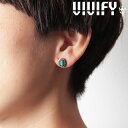 楽天InterplayVIVIFY（ヴィヴィファイ）（ビビファイ）Old Native Style Stone Setting Pierce/k18gold RopeDeco【VIVIFY ピアス】【VFP-247】【オーダーメイド 受注生産】【キャンセル不可】