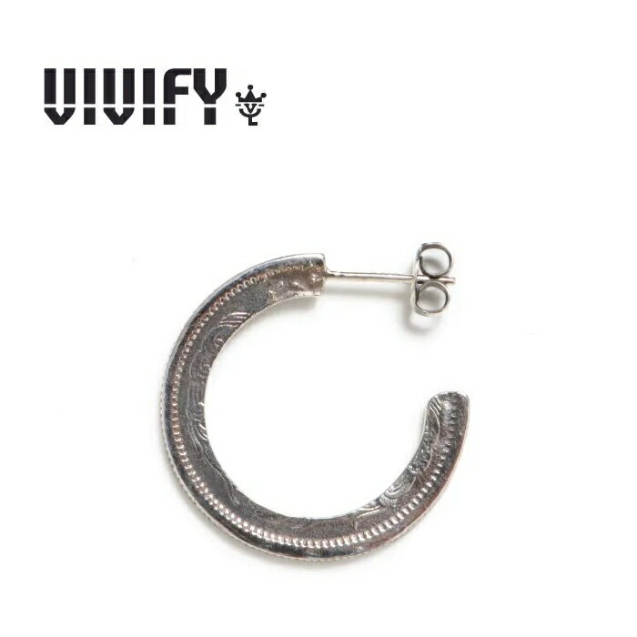 VIVIFY(ヴィヴィファイ)(ビビファイ)50 Sen Coin Giza Edge Line Pierce(L)【ピアス】【VFP-314】【オーダーメイド ハンドメイド 受注生産】【キャンセル不可】