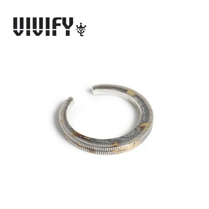 樂天商城 - VIVIFY(ヴィヴィファイ)(ビビファイ)50 Sen Coins Double Layer Giza Ring w/gold【リング】【VFR-187】【オーダーメイド ハンドメイド 受注生産】【キャンセル不可】