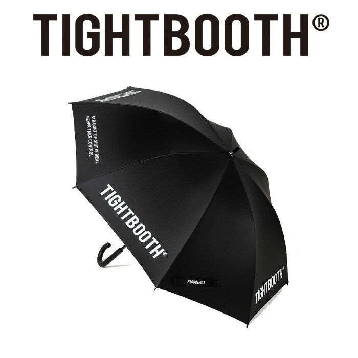 TIGHTBOOTH (�����ȥ֡���)LABEL LOGO UMBRELLA�� ... 