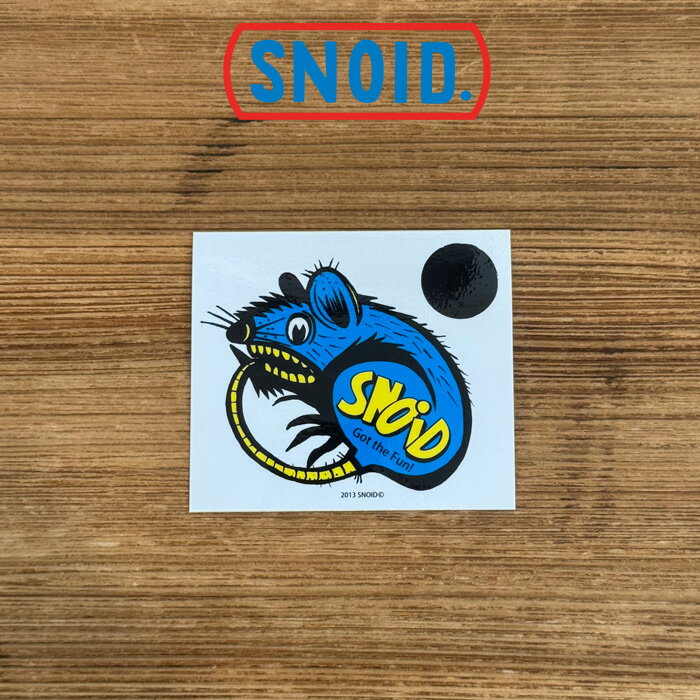 Rakuten - SNOID(スノイド)EAT SHIT AND DIE STICKER 【ステッカー】【RAT HOLE STUDIO】