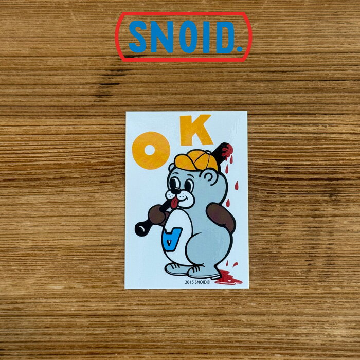 Rakuten - SNOID(スノイド)OKO STICKER 【ステッカー】【RAT HOLE STUDIO】