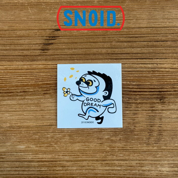 SNOID(スノイド)GOOD DREAM STICKER 【ステッカー】【RAT HOLE STUDIO】
