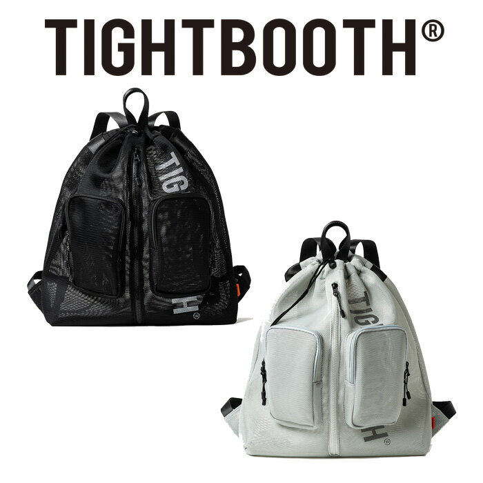 TIGHTBOOTH (�����ȥ֡���) LOGO MESH KNAPSACK�� ... 
