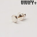 VIVIFY(ヴィヴィファイ)(ビビファイ)K18goldpost Hammered Circle Pierce