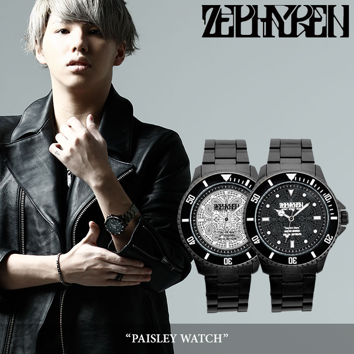 ZEPHYREN(ゼファレン)PAISLEY WATCH【腕時計】【2021 AUTUMN&WINTER】【お取り寄せ商品 キャンセル不可】【Z16UX19】