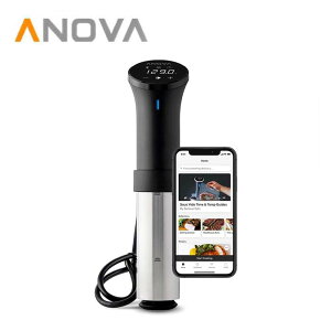 【1年保証】低温調理器　New Anova Culinary アノーバ　真空調理器【WiFi】1000W スマホと連動して水の温度をコントロール 簡易日本語説明書付