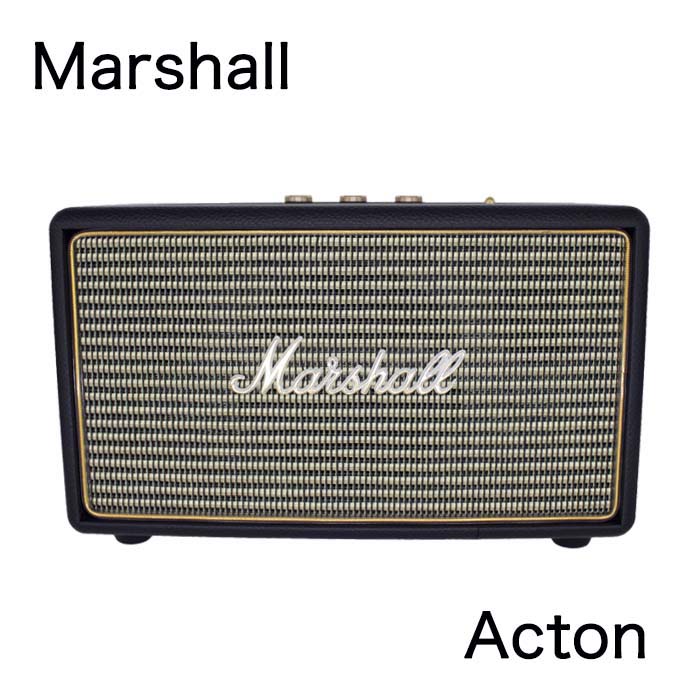 【1年保証】Marshall ACTON マーシャル アクトン Bluetoothスピーカー (Black)