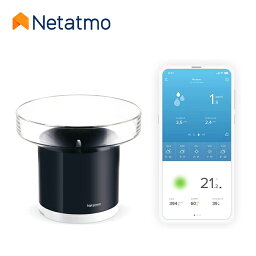 Netatmo ウェザーステーション用 Rain Gauge 追加雨量計モジュール