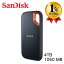 【1年保証】SanDisk Extreme 4TB 読出最大1050MB/秒 USB3.2Gen2 SSD 外付け サンディスク エクストリーム ポータブル ハードディスク SDSSDE61-4T00-G25 46,000円