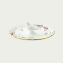 【Noritake(ノリタケ)】(チェスティ) フィギュリン付きトレイ 小鳥