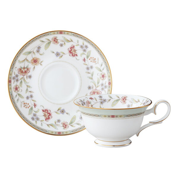 【Noritake（ノリタケ）】（プリムローズ）　ティー・コーヒー碗皿