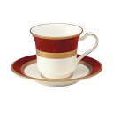 【Noritake（ノリタケ）】（フィッツジェラルド ヘミングウェイ） アメリカン碗皿 （マロン）