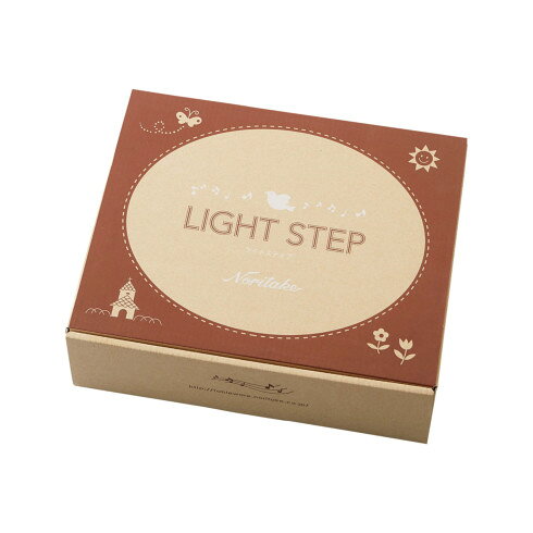 【Noritake（ノリタケ）】（ライトステップ　お子様用食器）　子供セット（ブルー）ベビーフォーク＆スプーン付き