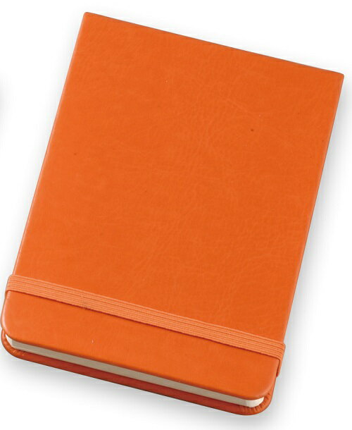 樂天商城 - 【代引不可】 ハードカバーメモ　A6　(オレンジ)　　ST050