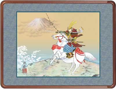 額（端午の節句） 若武者／阿部静雅